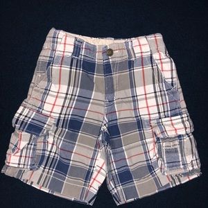 Big boys Gap size 6 plaid shorts
